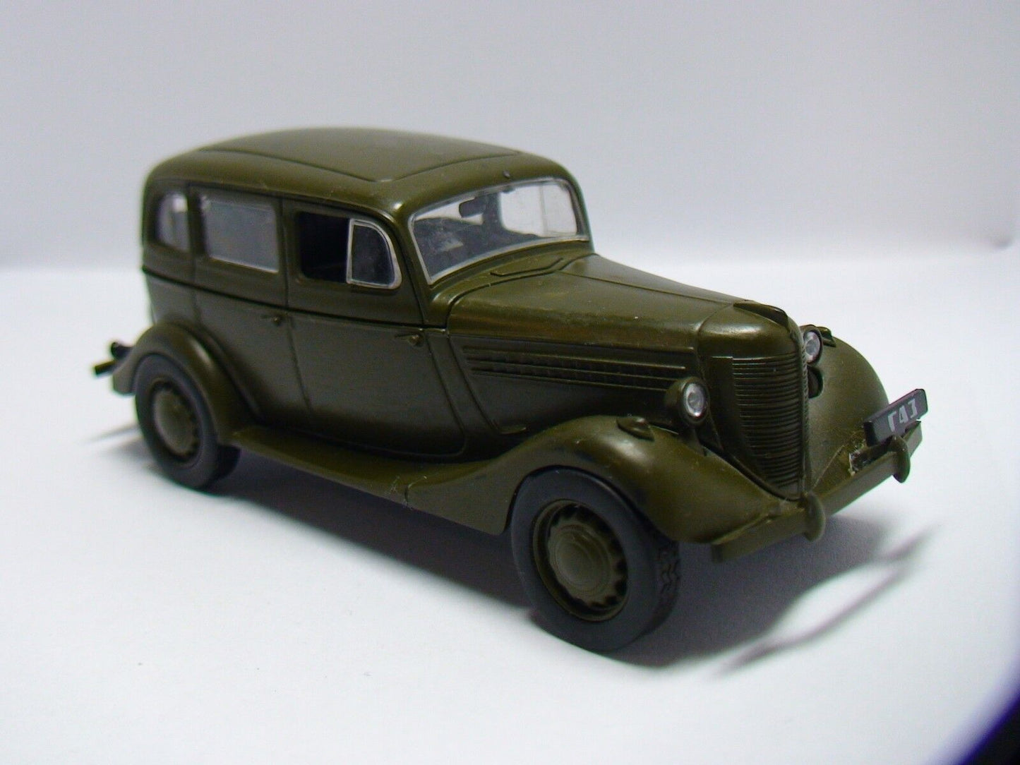 GAZ-11-73 SOVIET SCALE MODEL 1:43 MILITARY Dagostini