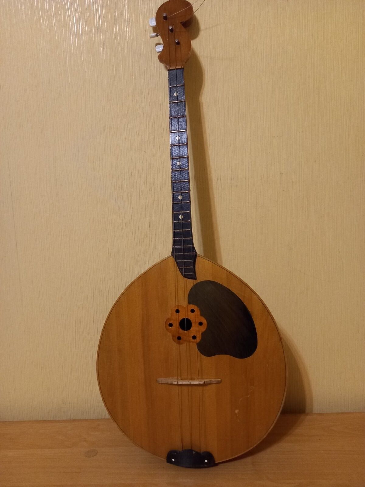 Domra Tenor Folk Instrument 3 string USSR Soviet Ukrainian Ukraine Vintage