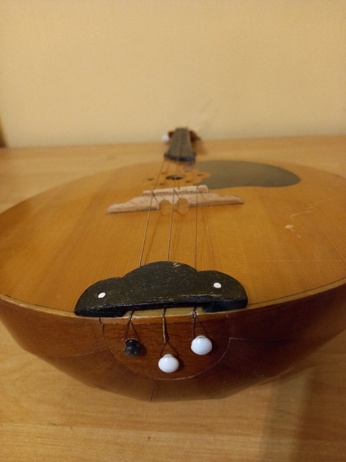 Domra Tenor Folk Instrument 3 string USSR Soviet Ukrainian Ukraine Vintage