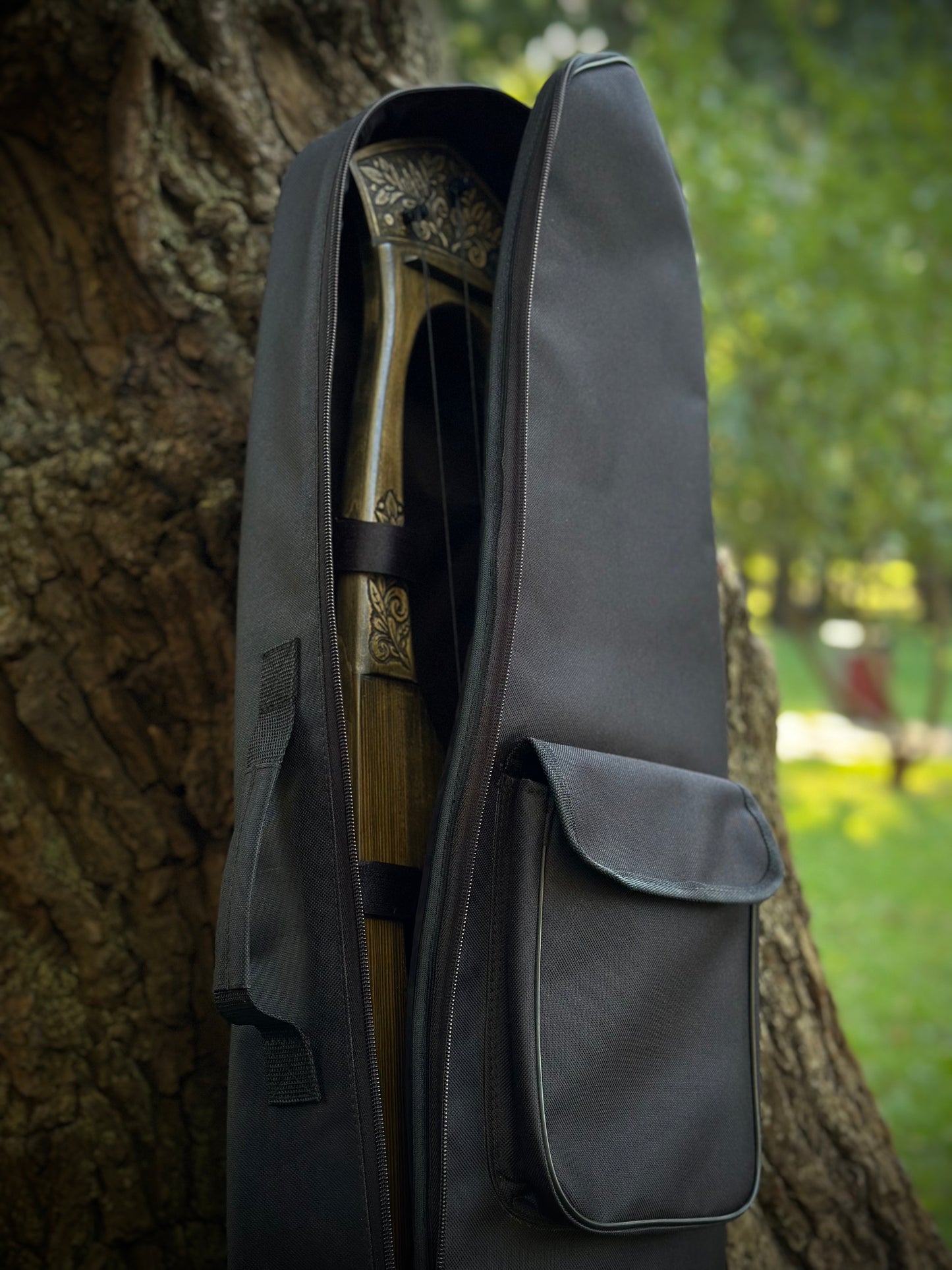 Tagelharpa Case, Handmade Soft Case, Harpa Bag, Tagelharpa cover, Harpa Case, Tagelharpa Soft Case, Handmade Harpa Case, Transport case
