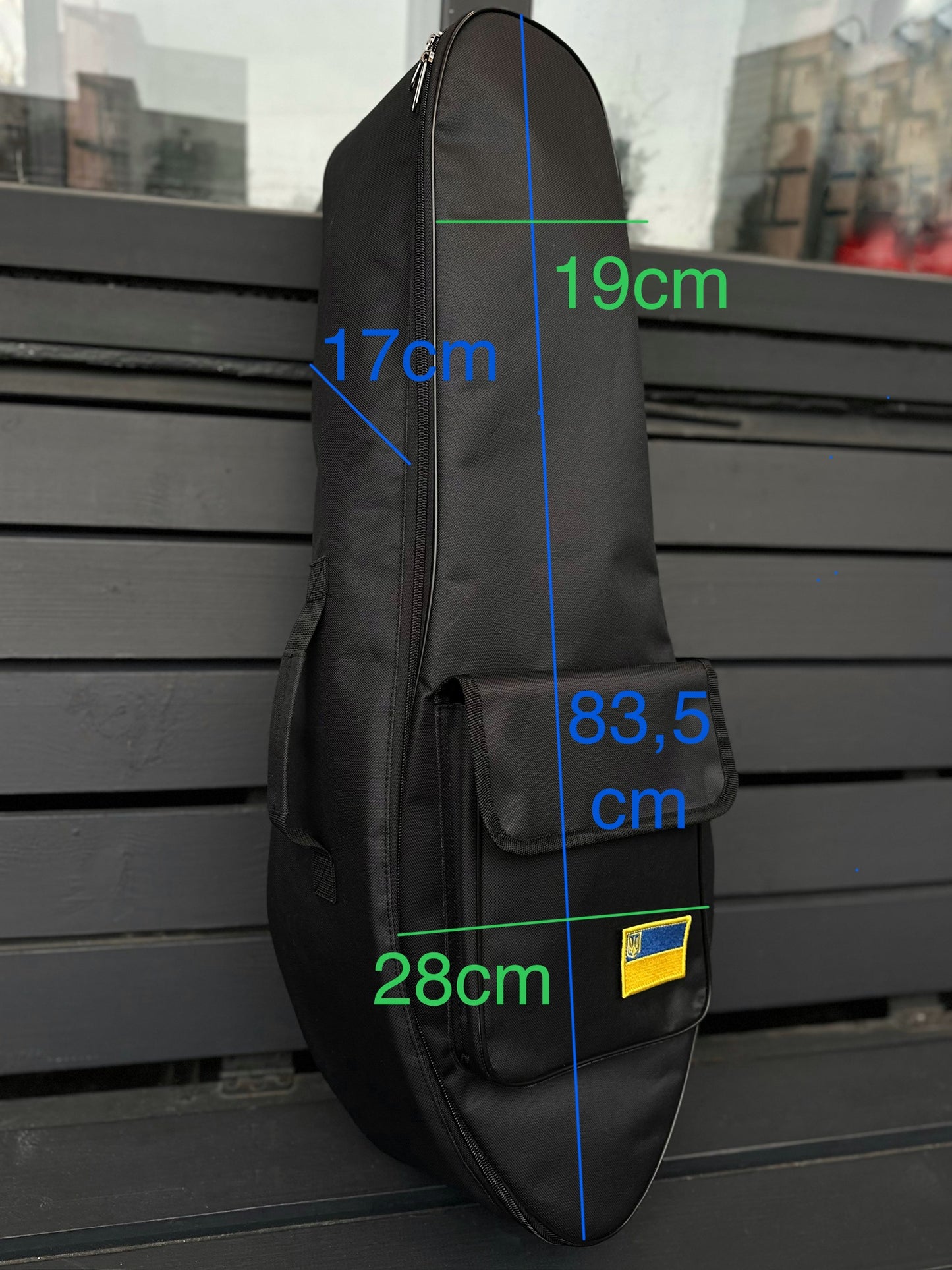 Handmade Hurdy-Gurdy Soft Case: Oxford Fabric Lyre Bag