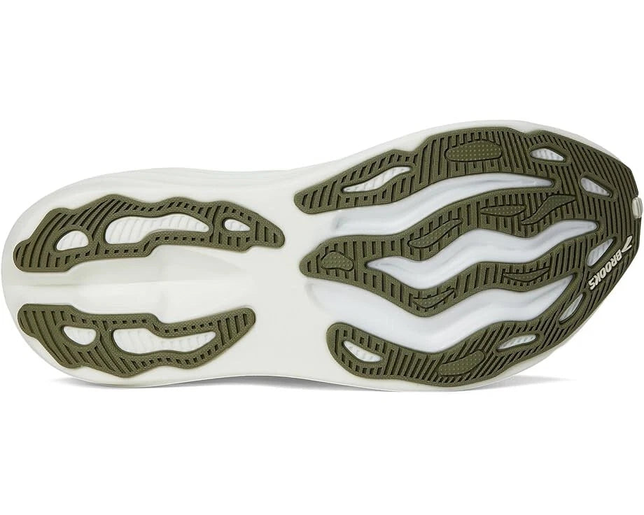 New Brooks Glycerin Max Men's Color Grey/Dusty Olive/Tea (US Stock)