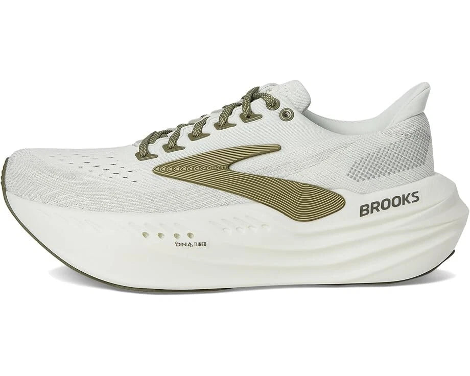 New Brooks Glycerin Max Men's Color Grey/Dusty Olive/Tea (US Stock)