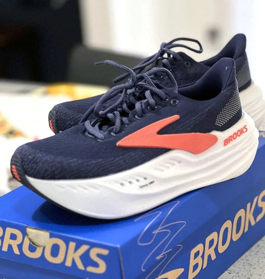 New Brooks Glycerin Max Women's Color Peacoat/Blue Ribbon/Hot Coral (US Stock)