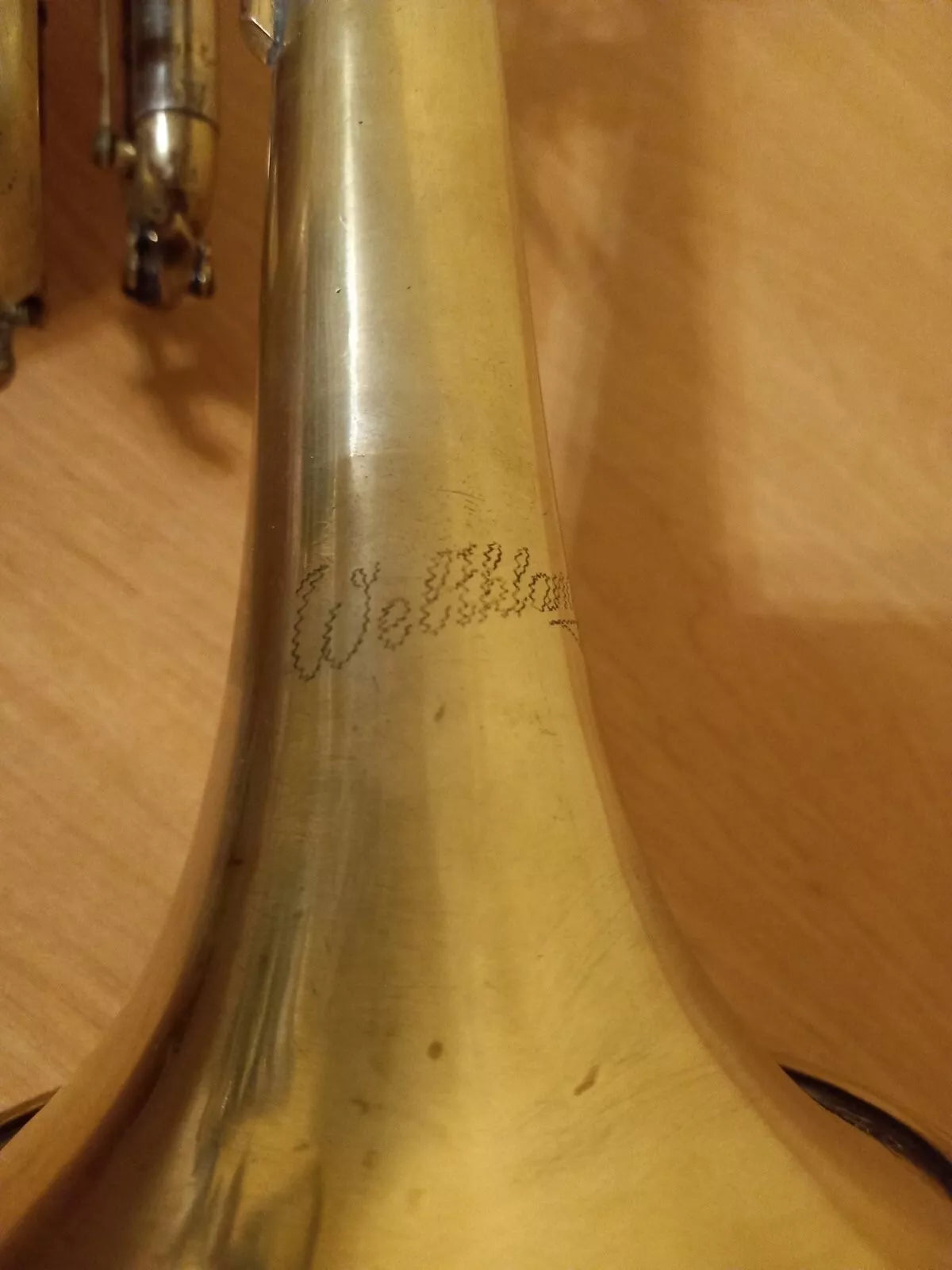German Trumpet WELTKLANG  Musical Trompette 3 Valve Vintage Horn