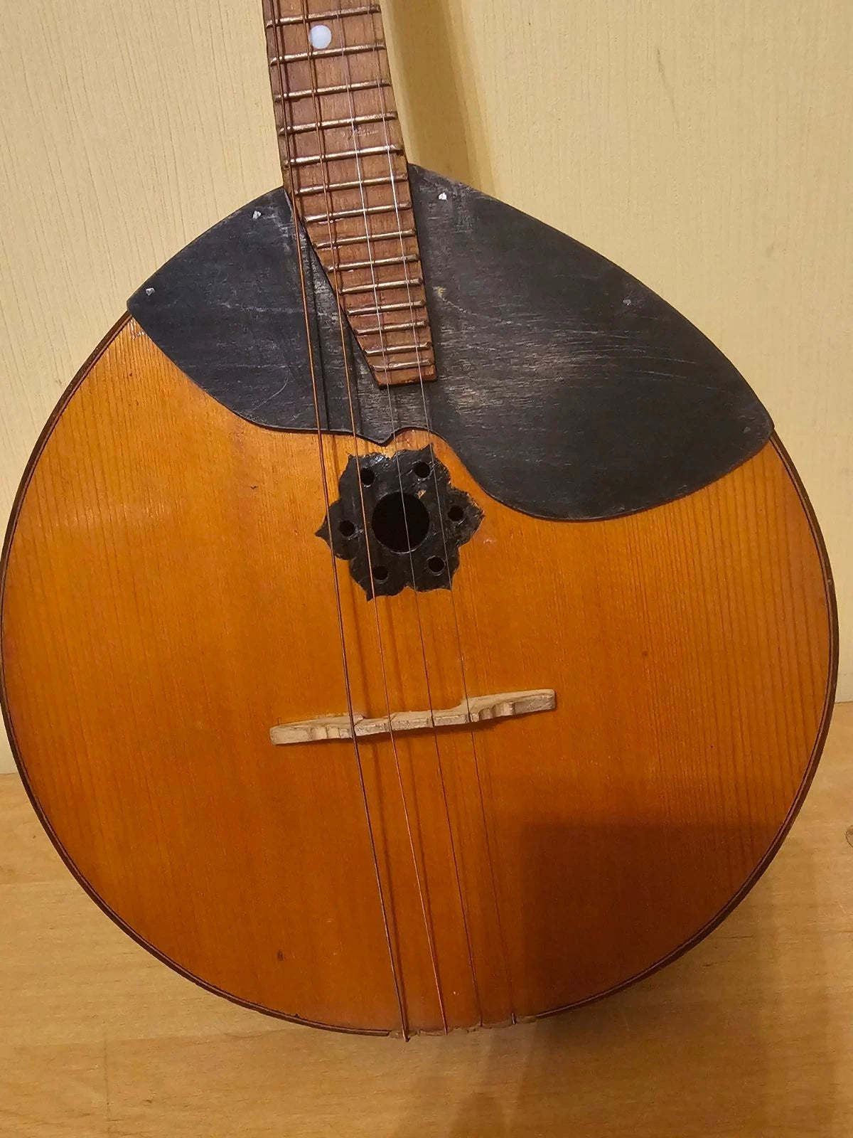 Domra Prima Folk Musical Instrument 4 strings Russian Moscow factory Vintage