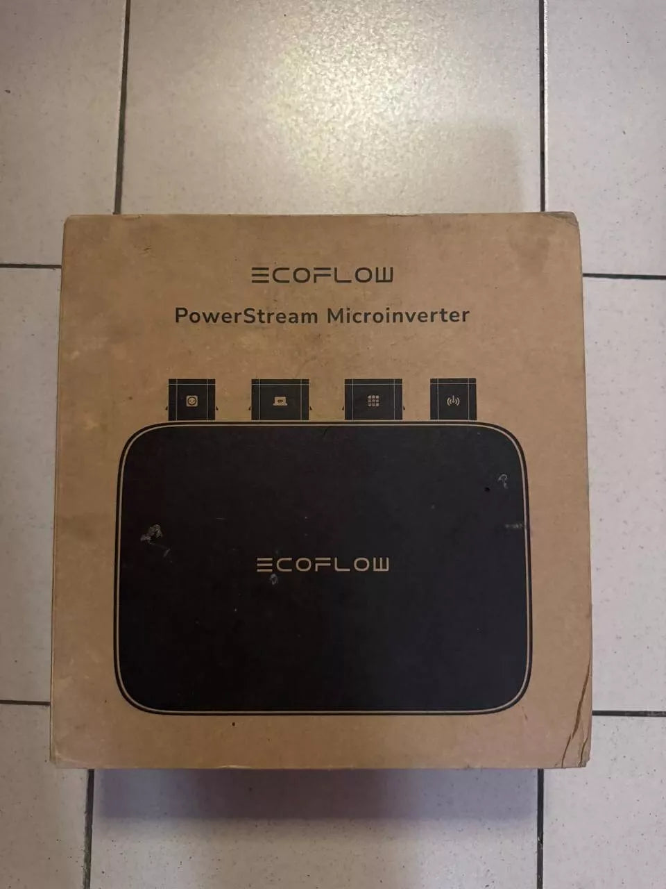 EcoFlow PowerStream MPPT Micro Inverter 600W + EcoFlow XT150 cable