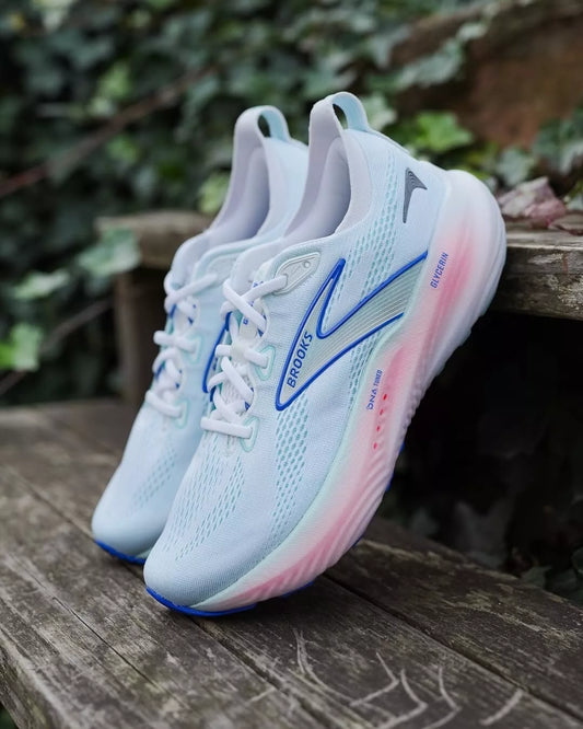 New Brooks Glycerin 22 Women's Color White/Limpet Shell (US Stock)