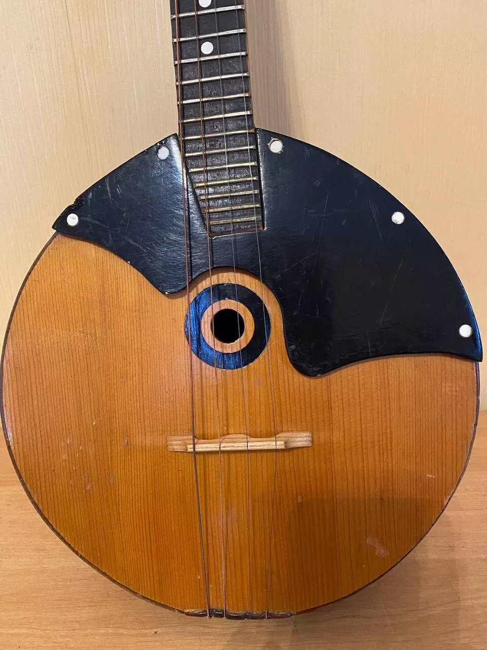 Domra Prima Folk Instrument 4 strings Ukrainian Ukraine Vintage